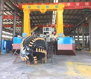400m3/H Solid Capacity 14 Inch Cutter Suction Dredger for River Sand Mud
