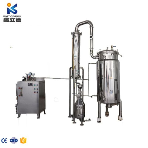 After Service Online support Stainless steel color Steam Distillation Unit for Distillery Essential Frankincense Oil Extraction