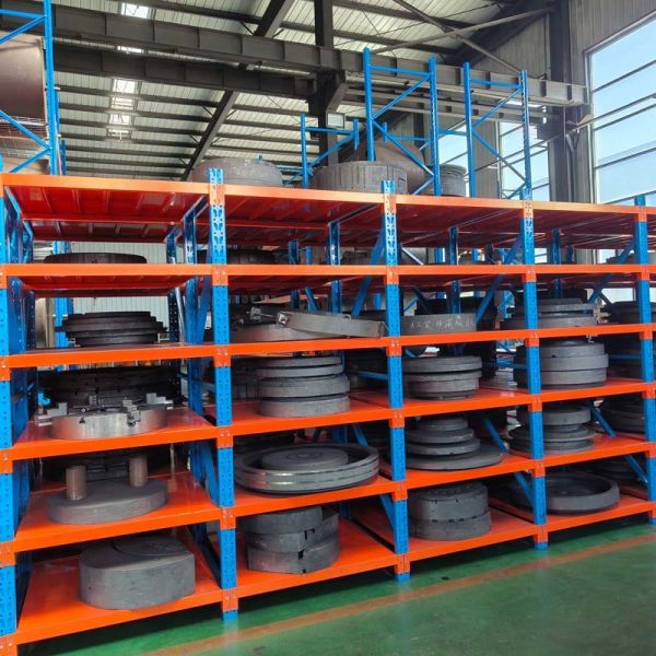 5 Shelves Warehouse Storage Rack Metal Boltless Industrial Shelving Customized Width