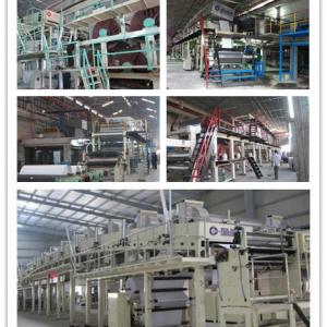 Quality 1300mm 2400mm Thermal Paper Coating Machine 250gsm Duplex Board Paper Roll Making for sale
