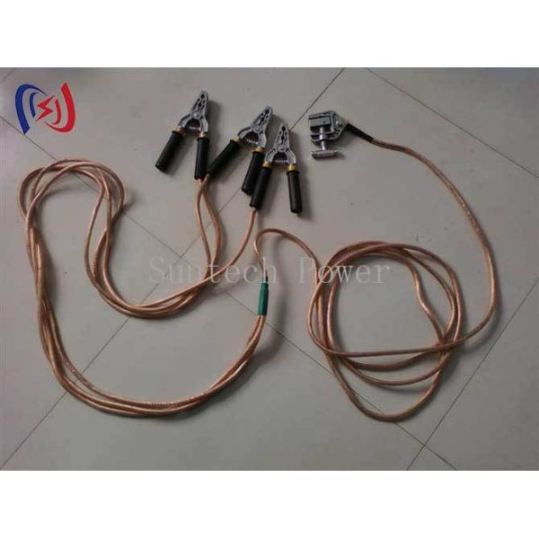 Industrial Safety Grounding Wire Kit With Durable Storage Bag For Easy Transport​