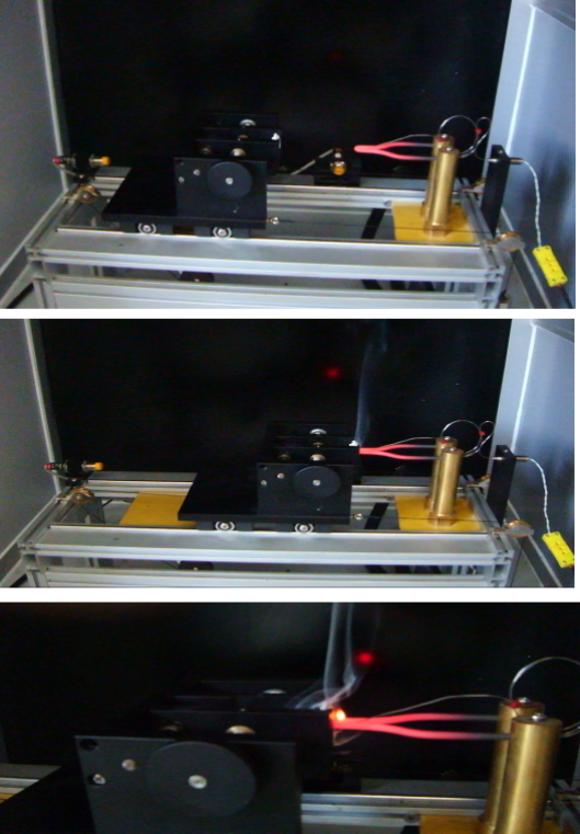 Touch Screen Glow Wire Flammability Testing Chamber Combustion Test Equipment