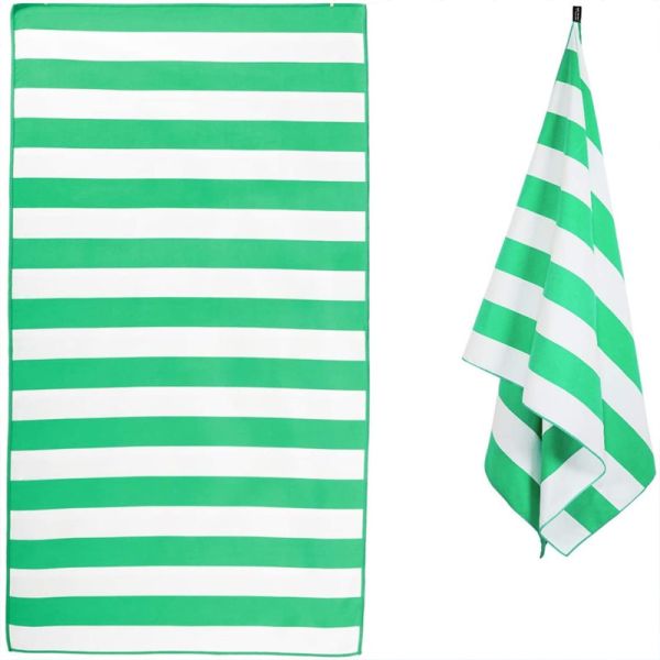 Custom Printed Large Over Sized Jacquard Logo Quick-dry Soft Lightweight Sand Free Beach Towel Microfiber