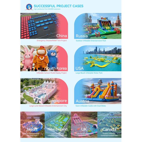 Custom Inflatable Ocean Theme Playground With Marine Slide Bounce And Interactive Activity Areas For Kids Entertainment Projects
