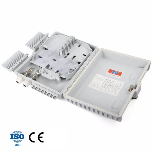FTTX Fiber Optic Distribution Box 16 Port 1.45kg Wall Mount Termination Box