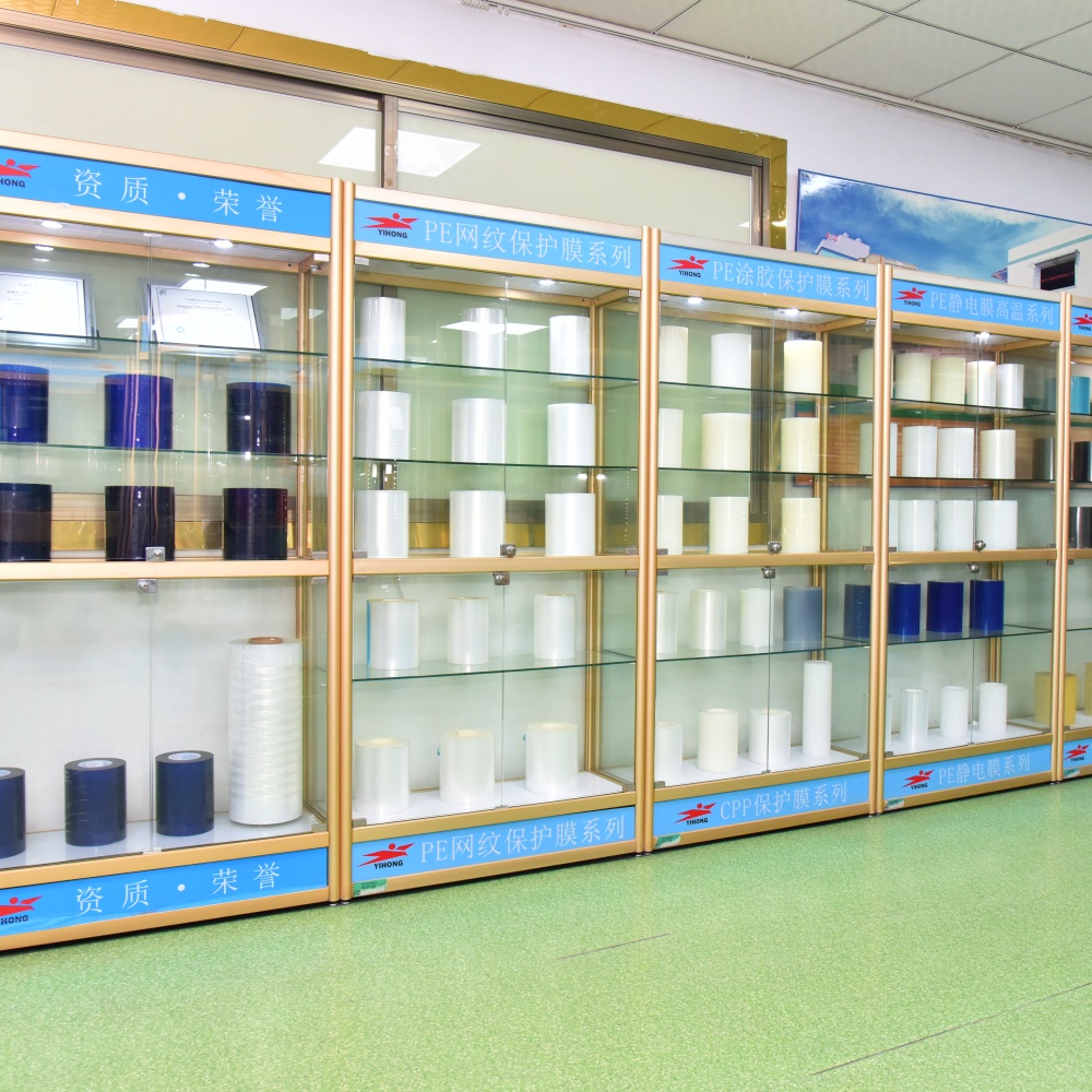 Eco Friendly Safe High Temperature Resistant PE Soft Translucent Electrostatic Cling Film Medical/Machine Grade Electronic