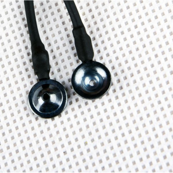 Reusable EMG EEG Standard AgCL Cup Electrode 2 Cups With Diameter 10mm