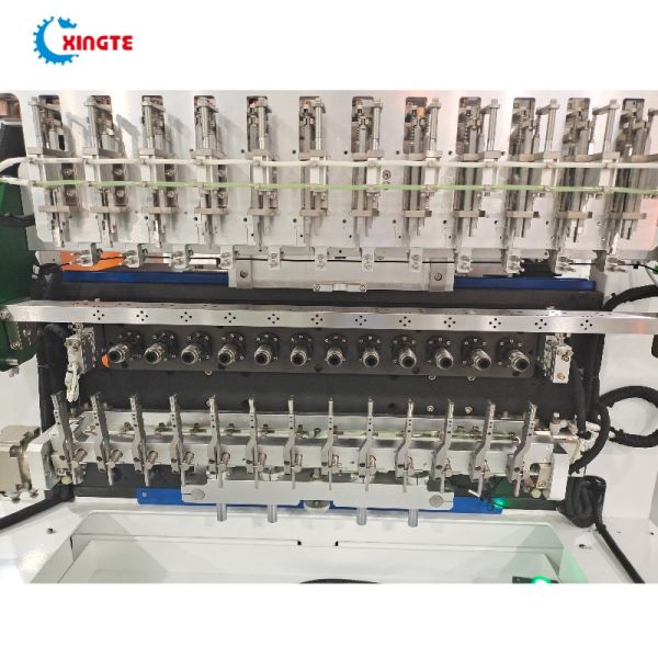 12 Spindles Skeleton Bobbin Transformer Winding Machine XT-TW1250