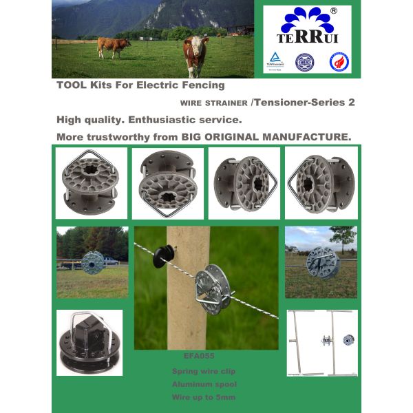 Galvanised Wire In Line Electric Fence Strainers