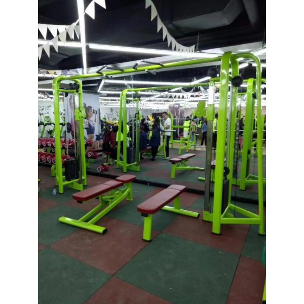 Power Exercise Functional Trainer Chest Press Pin Loaded Machines Cable Crossover Machine
