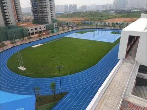 China Seamless Liquid Rubber Sports Floor Coating EPDM Rebound Anti Slip on sale
