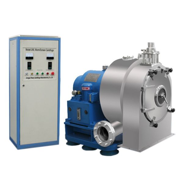 High Speed Solid-Phase Pharmaceutical Centrifuge For Industry , Horizontal Single Stage Pusher Centrifuge