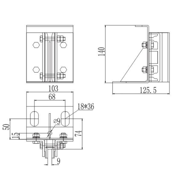 2.0m/S Speed Elevator Spare Parts Door Sliding Guide Shoes