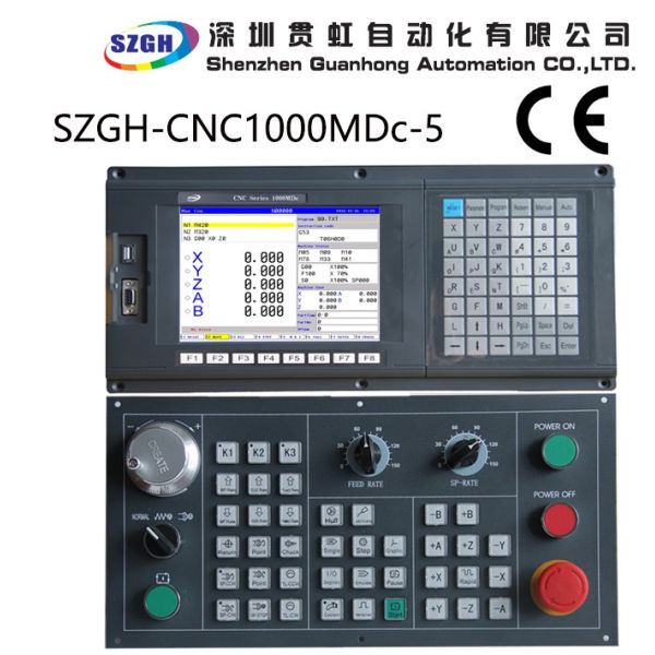 5 Axis Computer Controlled Woodworking Cutting CNC Router Controller Engraving Cnc Control System With Plc