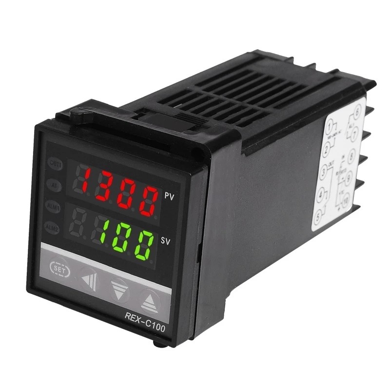 REX-C100 AC220V Relay Output PID Controller Digital Thermostat Temperature