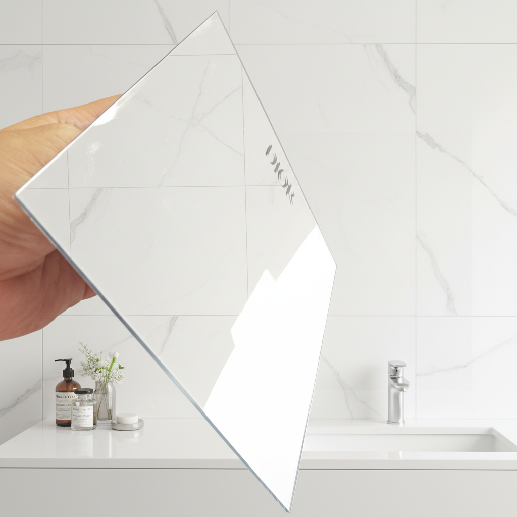 Half Transparency Acrylic Two Way Mirror 3mm Double Sided Mirror Customization