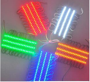 Epoxy Resin Type 5054 3 LED Module 12 Volt , Waterproof LED Module For Signboard