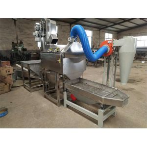 peanut peeling and half kernel machine, peanut half kernel machine