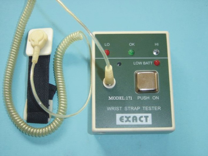 Portable Wrist Strap Tester