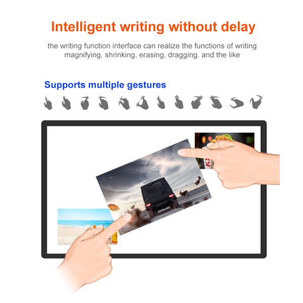 Object Recognition Restaurants Smart Digital Interactive Price Multi Touch Screen Coffee Shop Dining Table For education