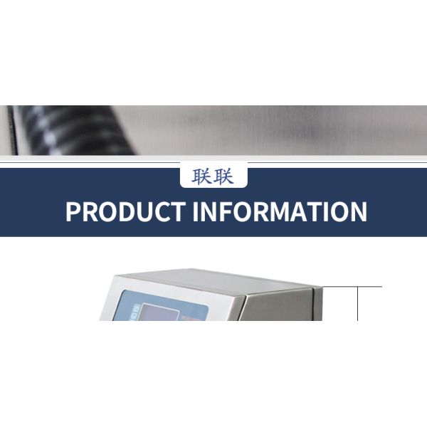 Industrial Assembly Line CIJ Inkjet Printer with Quick Drying Ink and Screen Editing
