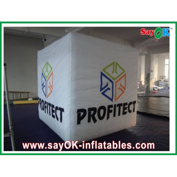 Party Oxford Cloth Custom Inflatable Products , Advertsing Inflatable Cube