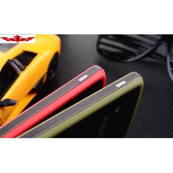 LG Google Nexus 4 E960 TPU+PC Bumper Cases Multi Color