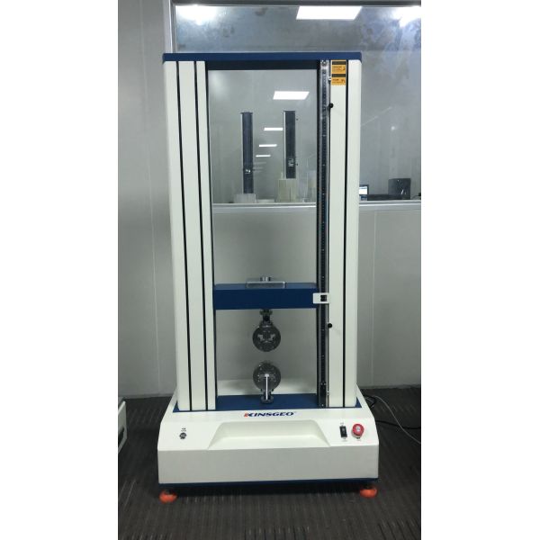 1000mm Tensile Strength Testing Equipment With Single Pole / Panasonic Servo Motor