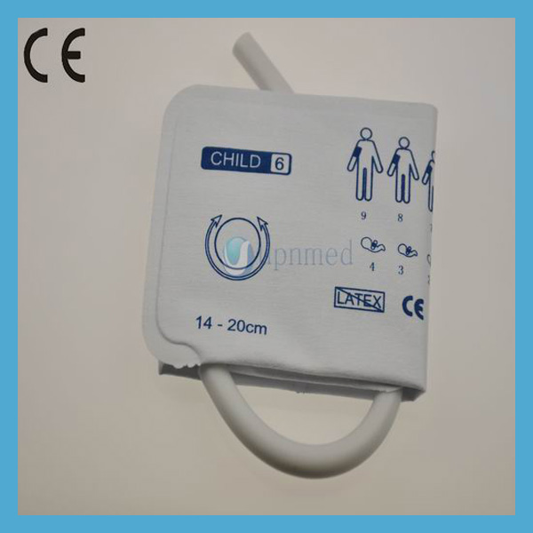 Disposable child single tube NIBP cuff