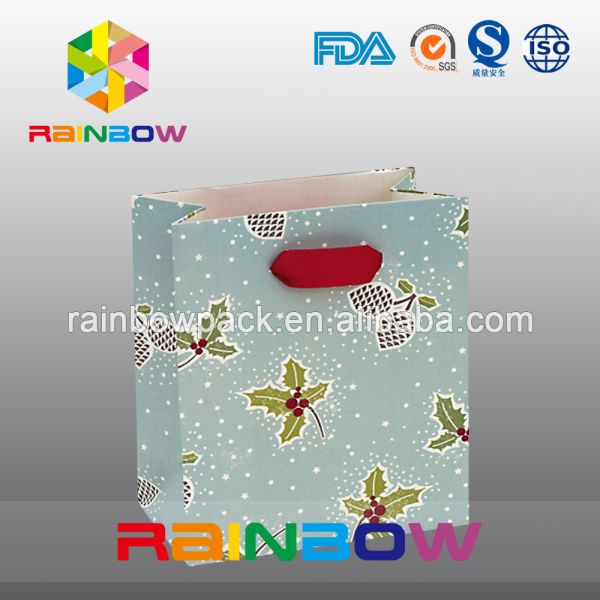 Dreamlike Design Customized Paper Bags with Handle for Shopping