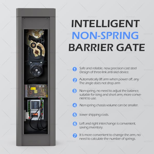 High Speed Automatic Boom Barrier Gate with Remote Control For Parking Lots