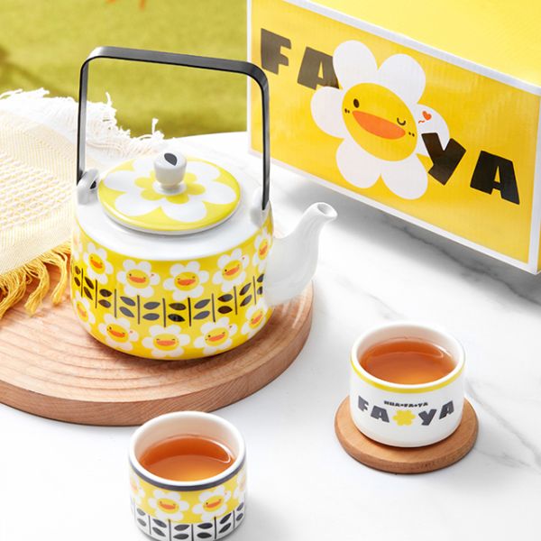 Ceramic Elephant Teapot Household Simple Practicalkettle Set Creative Wedding Gifts With Mugs