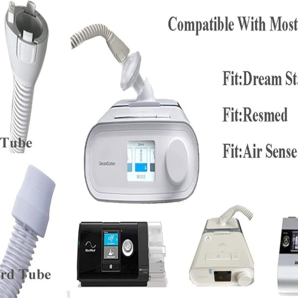 Universal CPAP Inline Filter for CPAP and BiPAP Machines, Compatible with ResMed & Dreamstation Size 22mm & 25mm CPAP Tube