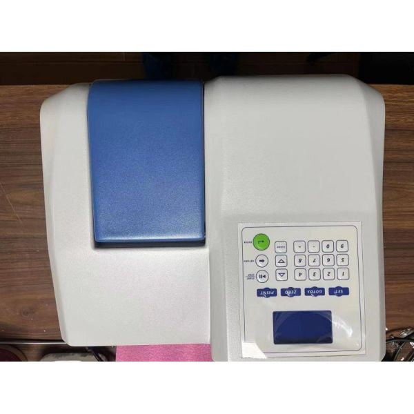 128x64 Graphic LCD Display UV Visible Spectrophotometer Single Beam