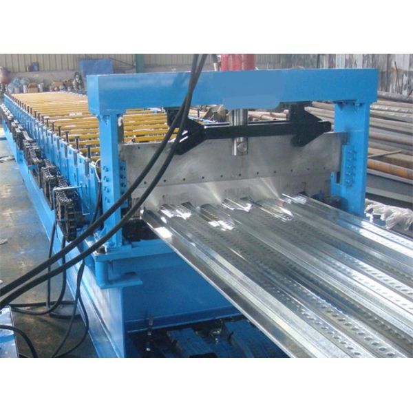 Automatic Control Metal Floor Deck Roll Forming Machine With Lifetime Service