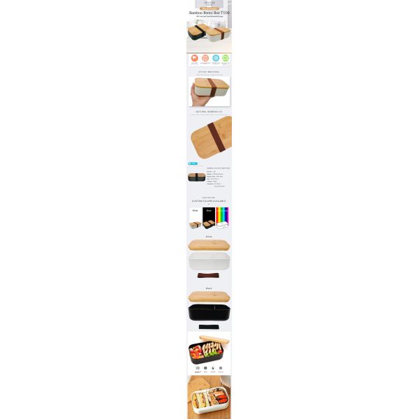 280g Pattern One Layer Container for No Disposable Eco-Friendly Take-Away