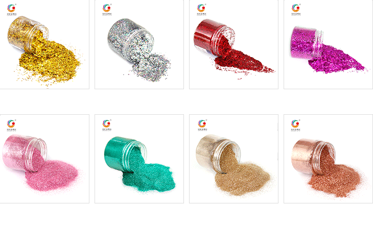 2mm Fluorescent Round PET Glitter Powder For Makeup Mixed Sequin