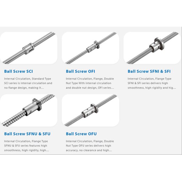 BSHR01404 14mm Diameter Durable Linear Motion Screw Miniature Lead Screw