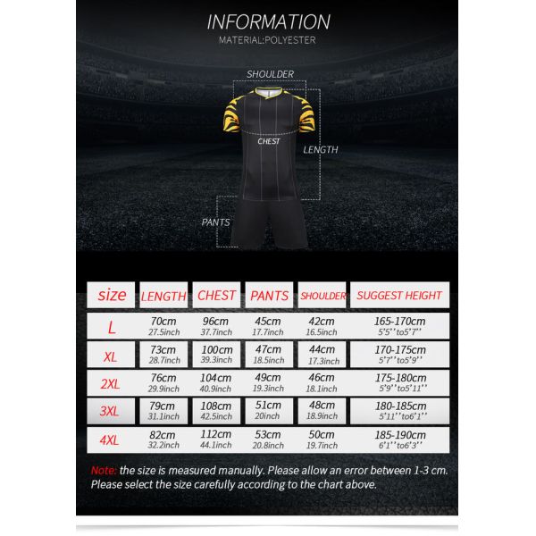 Football Custom Soccer Jerseys Multiple Size Refreshing Sweat Absorption Surface
