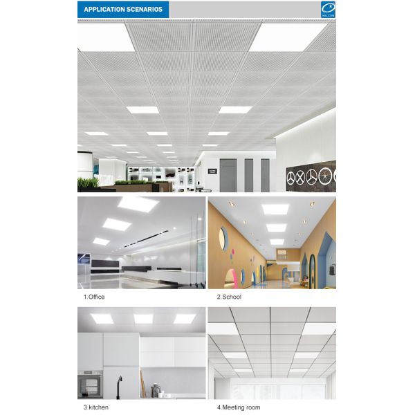CE RoHS Ultra Slim 48w 72w Flat Panel LED Ceiling Lights