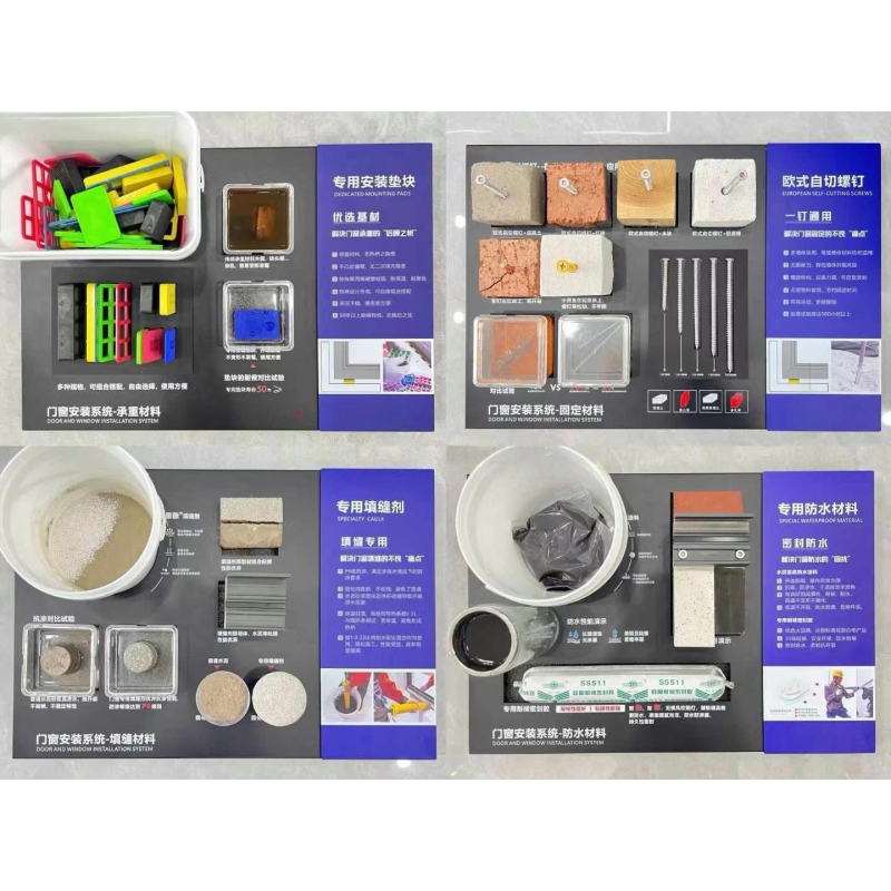 Customized Construction Method Display Wall Craft Wall Showcase Method Panel Hardware Board Exhibition Rack Sample Demo Stand