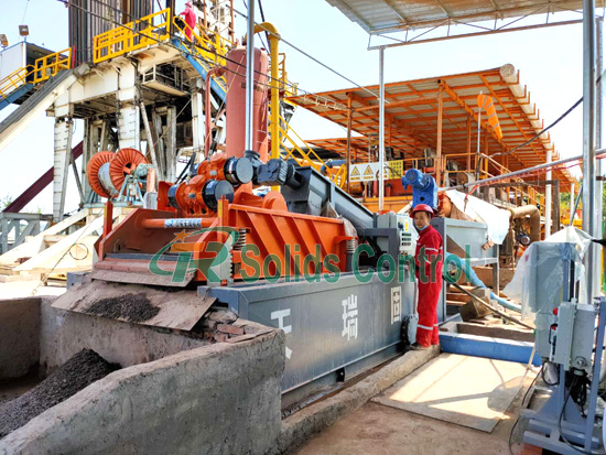 High performance drilling waste management Cuttings Treatment 30m³/h API DWM Drilling Mud System