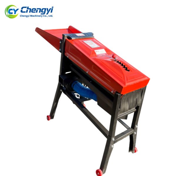 Iron Body Corn Thresher With Blower Maize Sheller Efficient Cleaning Processing Equipment