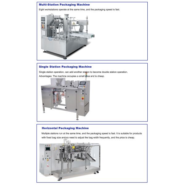 Self Supporting Stand Up Pouch Packaging Machine Automatic Packaging Equipment