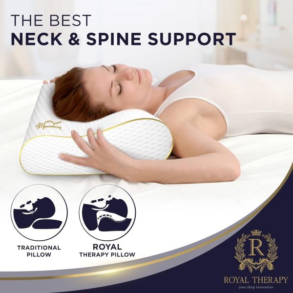 Adjustable Queen Memory Foam Pillow for All Sleeping Positions 100% Polyester Material