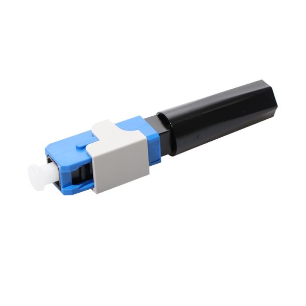 SC/APC SC/UPC Fiber Optic Fast Connector For FTTH Drop Bow Type Cable