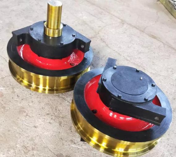 Heavy Industry Single Casting Forge Crane Wheel