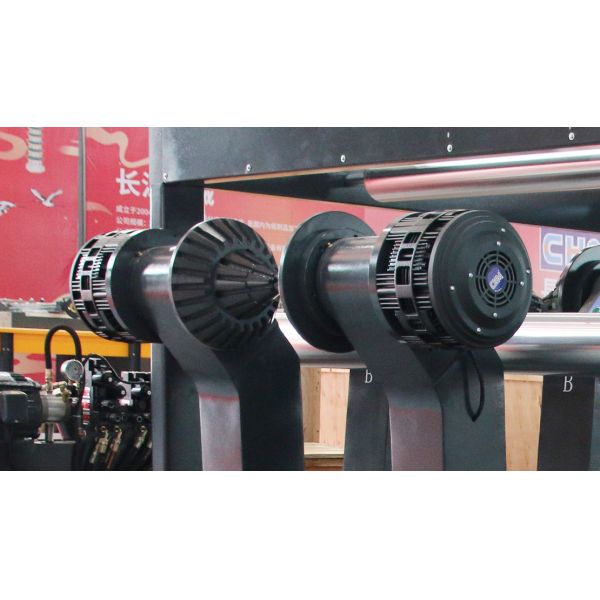 Double Rotary Paper Sheeting Machine 1800mm Automatic Roll Paper Cutter