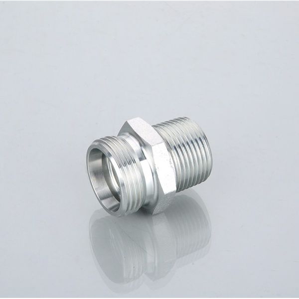 China Factory Direct Bsp Thread 60 Stud Ends Hydraulic Hose Adapter Rubber Hose Pipe 1CB