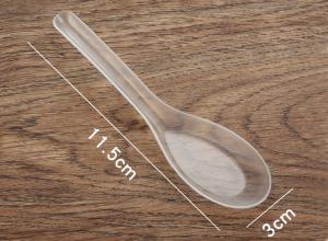 Quality PS Material L115mm Disposable Plastic Cutlery For Eating Ice Cream for sale